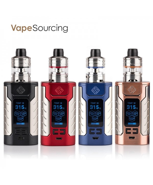 Wismec SINUOUS FJ200 Kit 200W with DIVIDER Tank