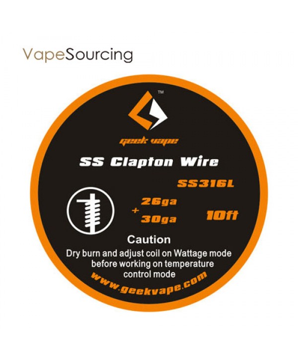 Geekvape Clapton SS316 (TC Wire)