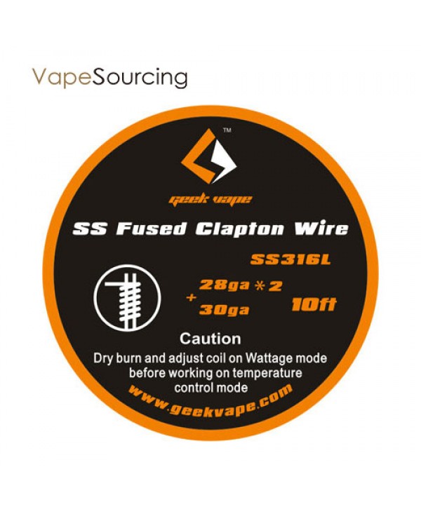 Geekvape Clapton SS316 (TC Wire)