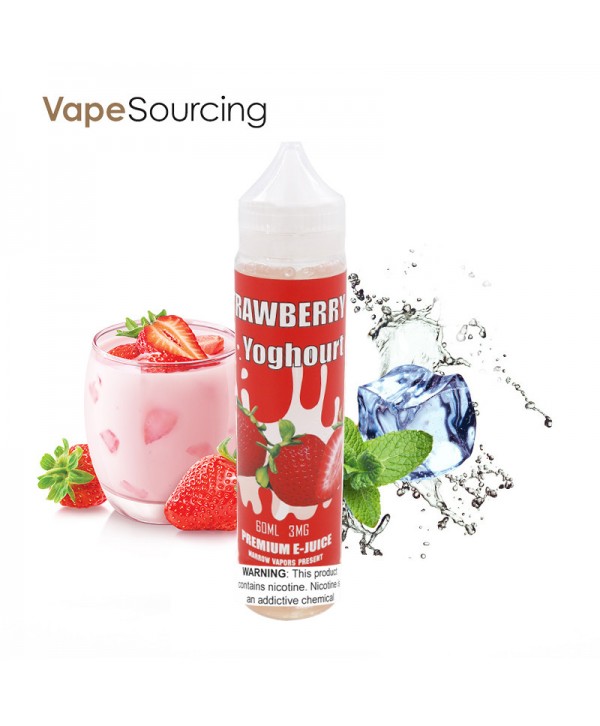 Marrow Vapors Strawberry Yoghourt E-Juice 60ml