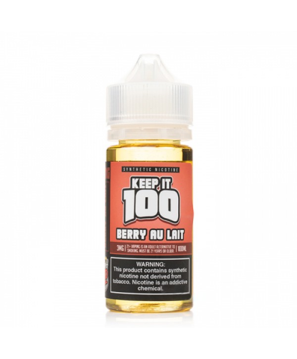 Keep It 100 Berry Au Lait E-juice 100ml