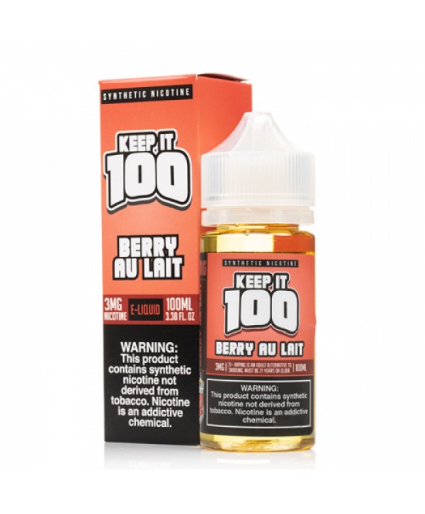 Keep It 100 Berry Au Lait E-juice 100ml