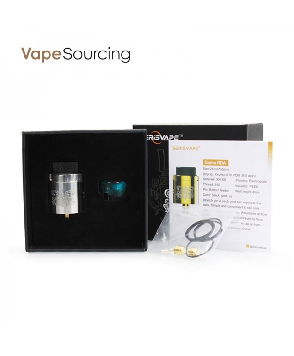 SerisVape SAMO BF RDA 24mm Rebuildable Dripping Atomizer