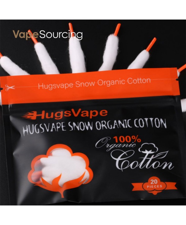 Hugsvape Snow Organic Cotton (20pcs/pack)