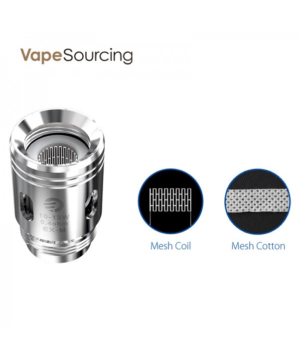 Joyetech EX-M Mesh Coil Head 0.4ohm(5pcs/pack)