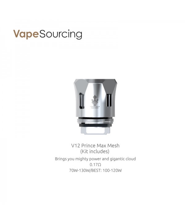 SMOK TFV12 PRINCE Replacement Mesh Coil Head (3pcs/Pack)