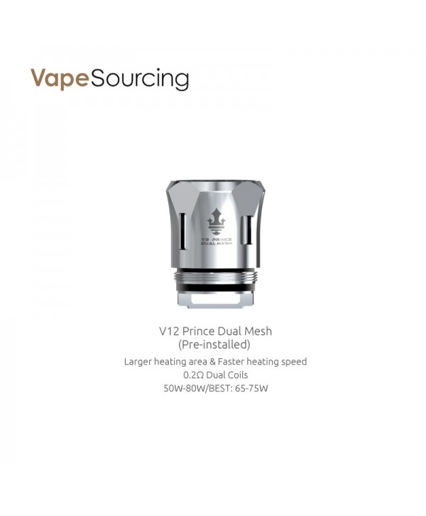 SMOK TFV12 PRINCE Replacement Mesh Coil Head (3pcs/Pack)