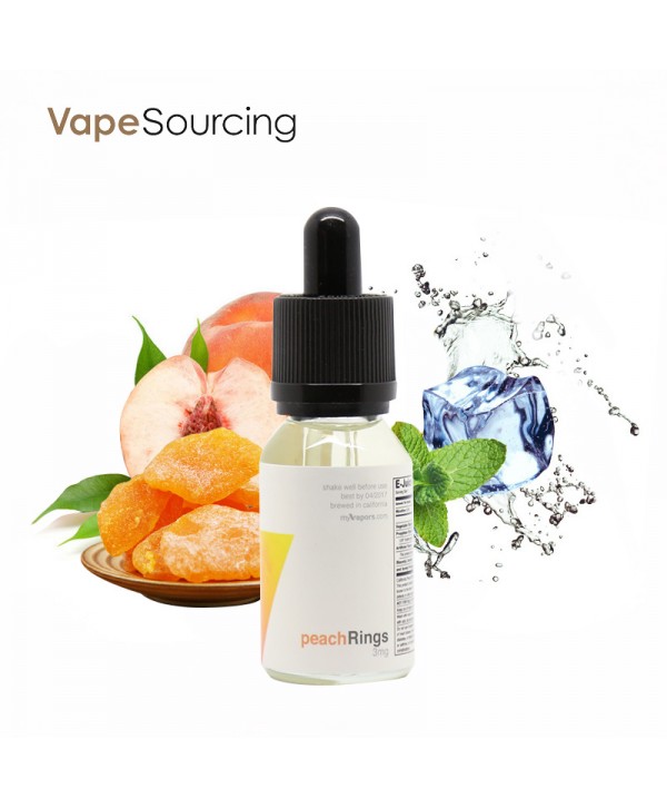 MyVapors E-juice Peach Rings (U.S.A. Warehouse)