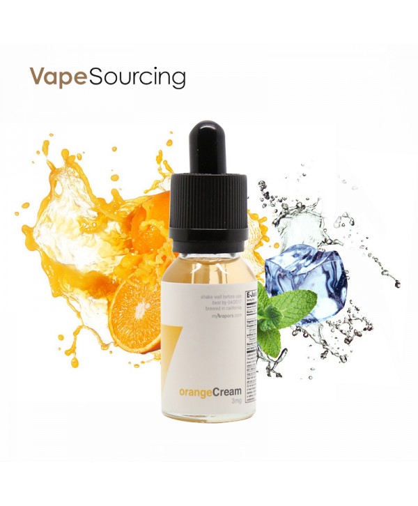 MyVapors E-Juice Orange Cream (U.S.A. Warehouse)