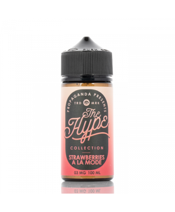 Propaganda The Hype Collection Strawberries A La Mode E-juice 100ml