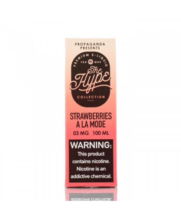 Propaganda The Hype Collection Strawberries A La Mode E-juice 100ml