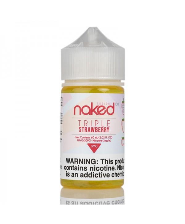 Naked 100 Fusion Strawberry (Triple Strawberry) E-juice 60ml