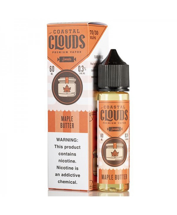 Coastal Clouds Sweets Maple Butter E-juice 60ml