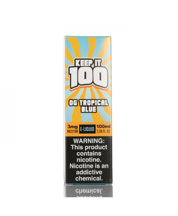 Keep It 100 OG Tropical Blue E-juice 100ml