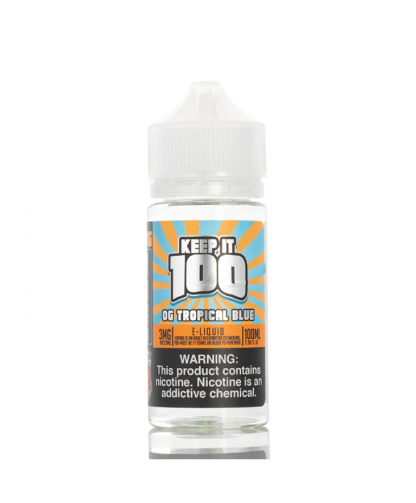 Keep It 100 OG Tropical Blue E-juice 100ml