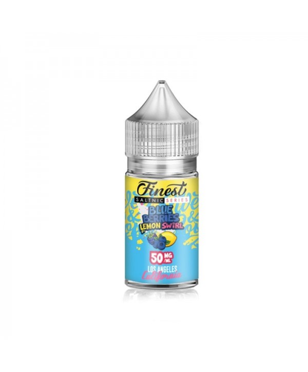 The Finest SaltNic Blue-Berries Lemon Swirl E-juice 30ml