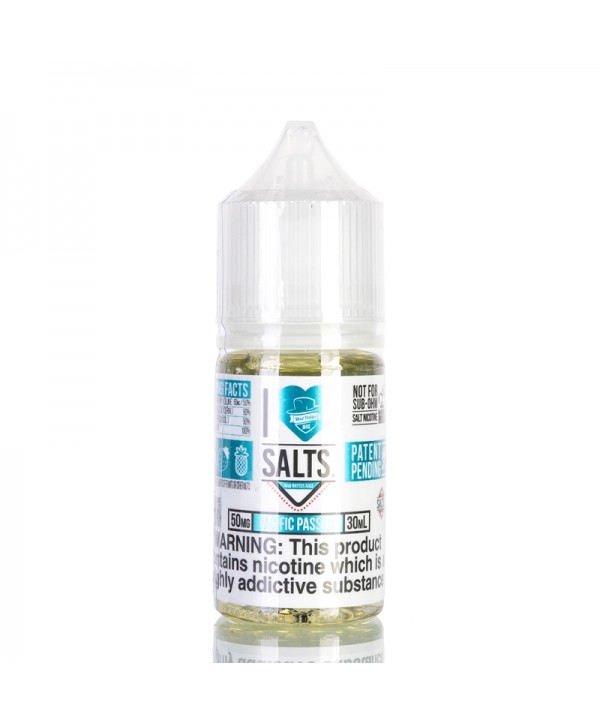 I Love Salts Blue Strawberry (Pacific Passion) E-juice 30ml