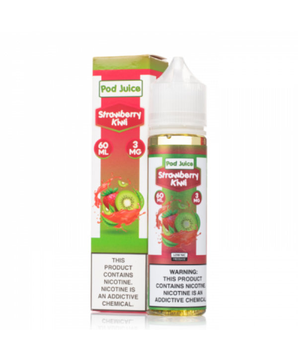 Pod Juice Strawberry Kiwi E-juice 60ml