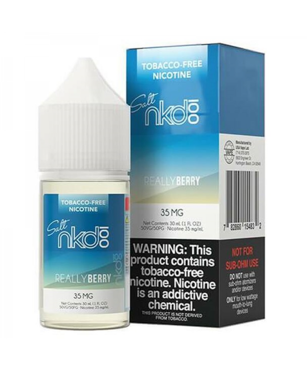 Naked Tobacco Free Nicotine Salt Series Really Berry E-juice 30ml