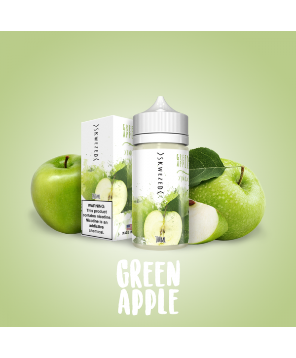 SKWEZED Green Apple E-juice 100ml