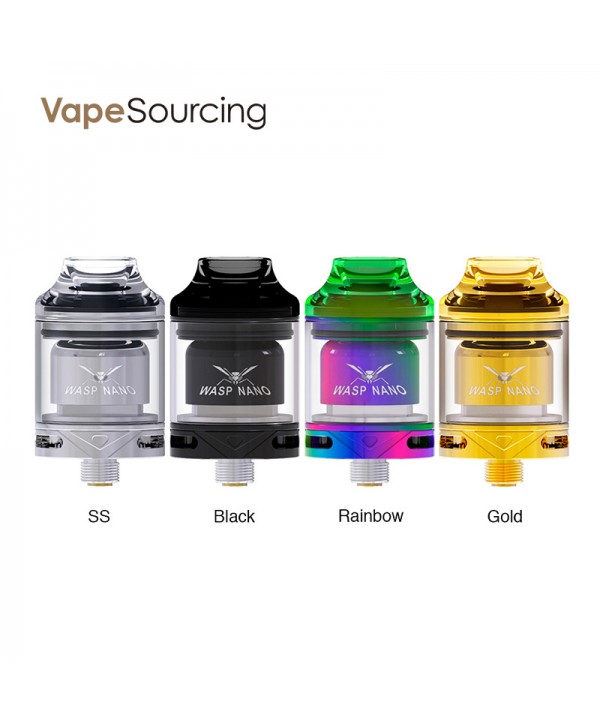 Oumier Wasp Nano RTA 23mm 2ml Rebuildable Tank Atomizer