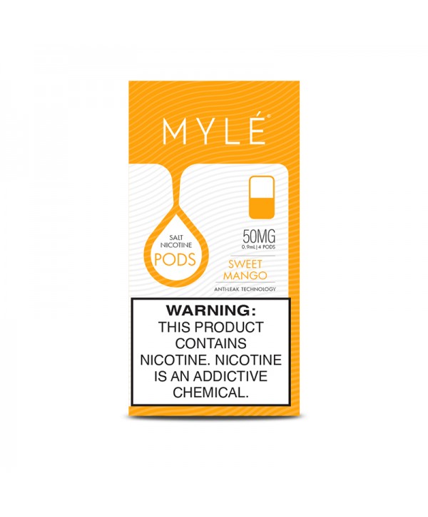 Mylé V4 Replacement Salt Nicotine Pods (4pcs/pack)