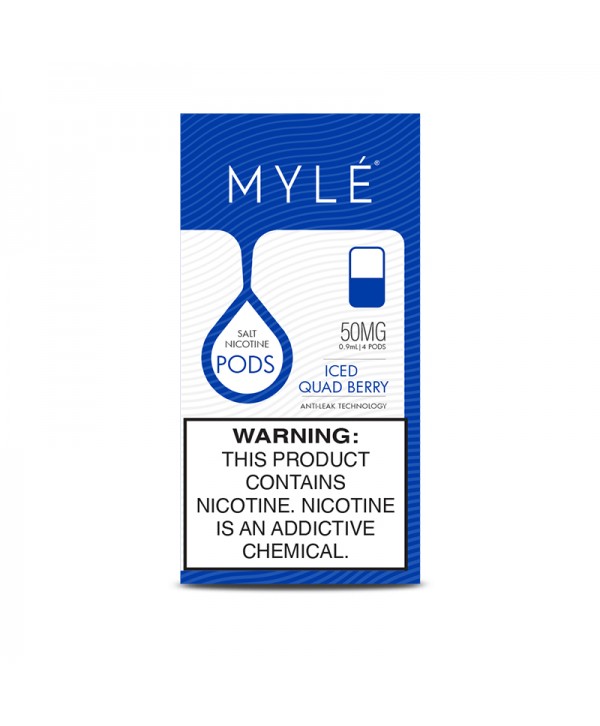 Mylé V4 Replacement Salt Nicotine Pods (4pcs/pack)