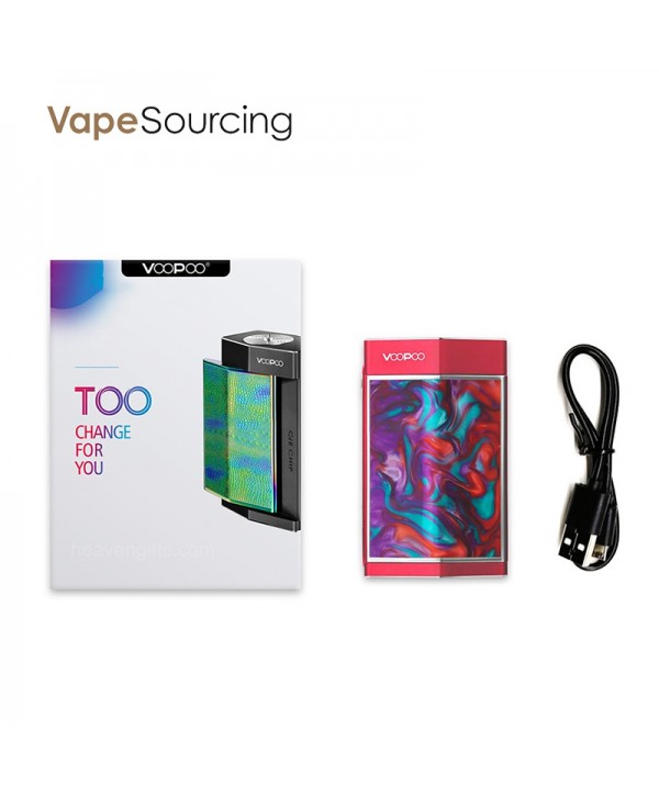 VOOPOO TOO Resin TC Box MOD 180W With GENE.FAN Chip