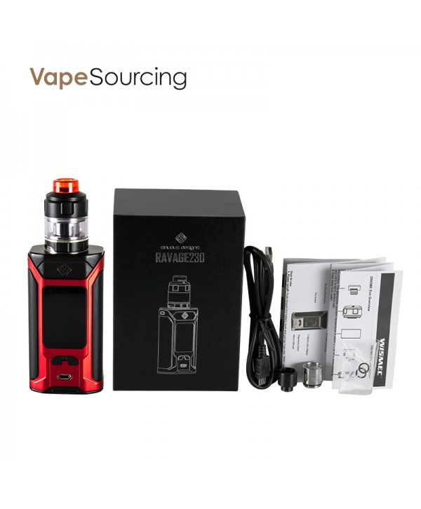 Wismec SINUOUS RAVAGE230 with GNOME Evo Kit