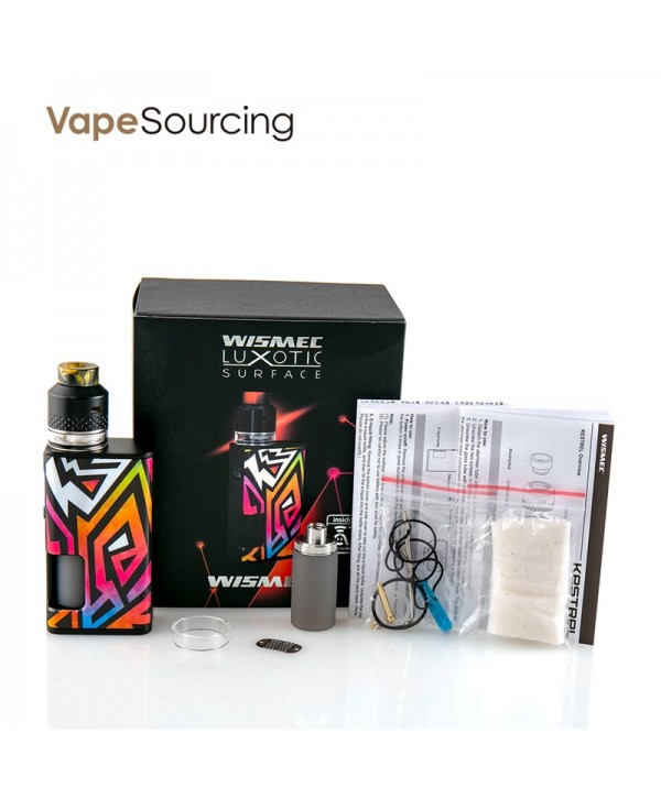 Wismec Luxotic Surface BF Squonk Kit 80W with Kestrel RDTA