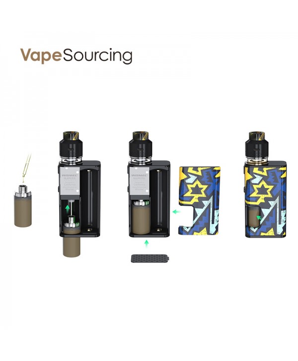 Wismec Luxotic Surface BF Squonk Kit 80W with Kestrel RDTA