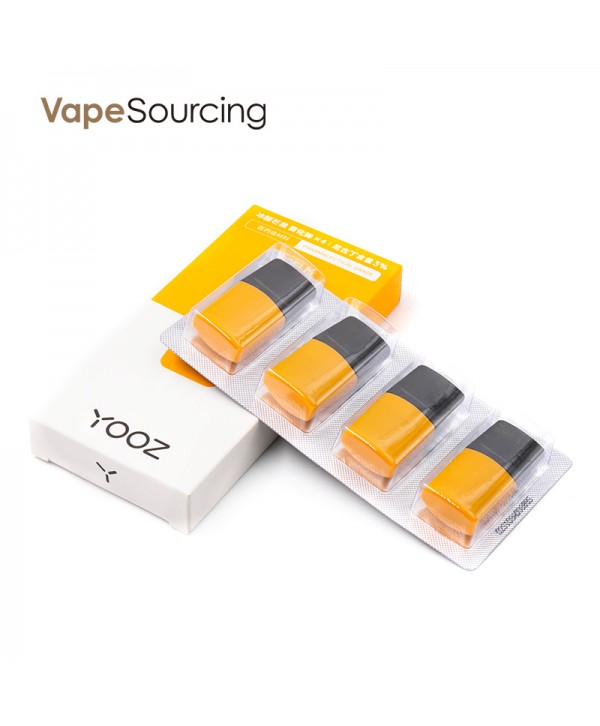 YOOZ Replacement Pod Cartridge 2ml (4pcs/pack) Chinese Version