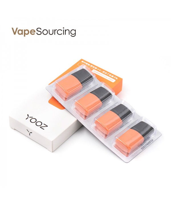 YOOZ Replacement Pod Cartridge 2ml (4pcs/pack) Chinese Version