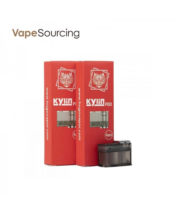 Hugo Vapor Kylin Replacement Pod Cartridge 3ml (4pcs/pack)