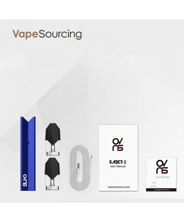 OVNS Saber 2 II Pod System Kit 600mAh