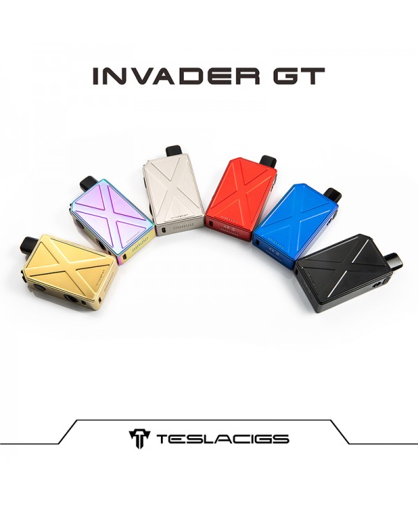 Teslacigs Invader GT 50W Mod Pod Kit 1200mAh