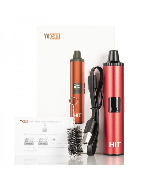 Yocan Hit Dry Herb Vaporizer Kit 1400mAh