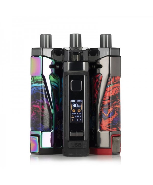 SMOK Scar P5 Pod Mod Kit 80W External 18650 Battery