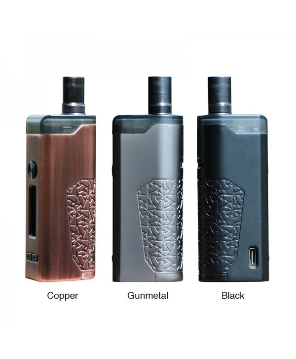 Hippovape B'Adapt 40W RBA AIO Kit External 18350 Battery