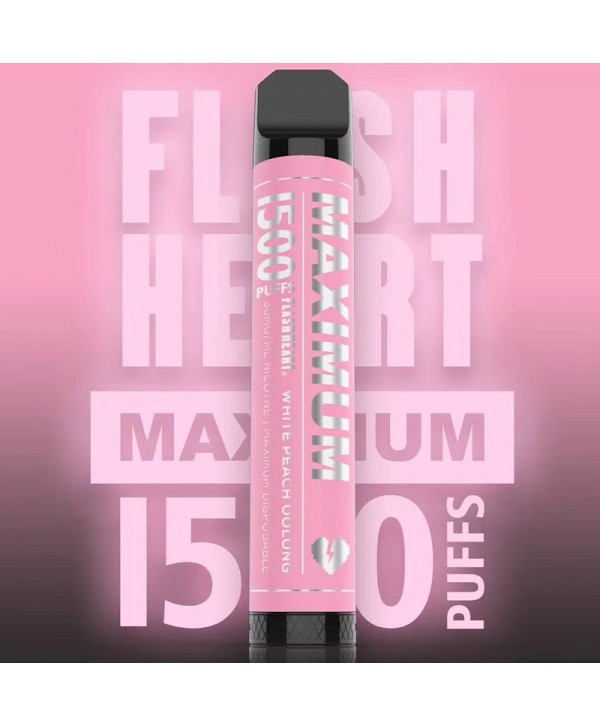 Flash Heart Maximum Disposable Vape Device 1500 Puffs 5.5ml