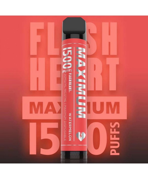 Flash Heart Maximum Disposable Vape Device 1500 Puffs 5.5ml