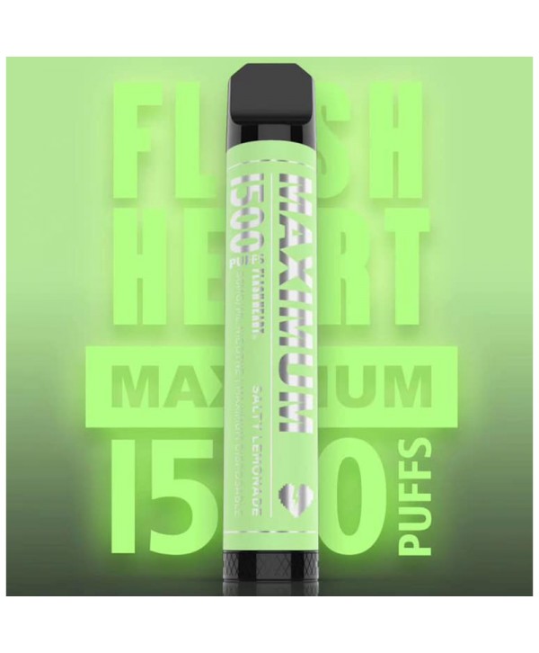 Flash Heart Maximum Disposable Vape Device 1500 Puffs 5.5ml