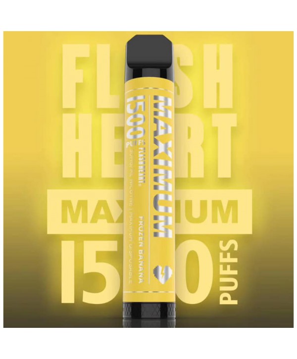 Flash Heart Maximum Disposable Vape Device 1500 Puffs 5.5ml