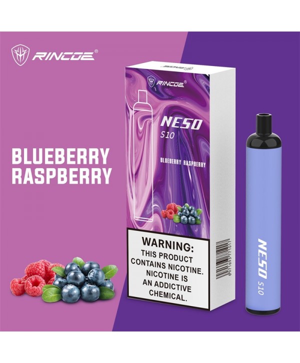 Rincoe Neso S10 Disposable Vape Pen Kit 600 Puffs 500mAh