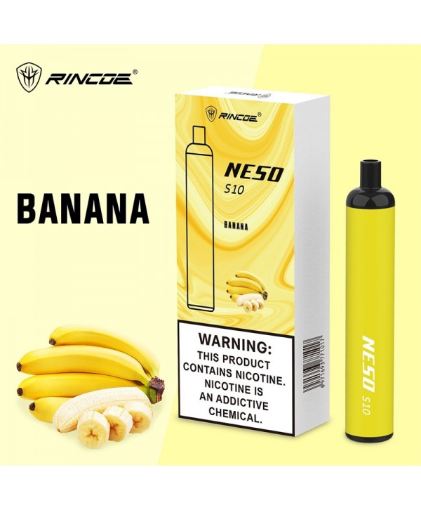 Rincoe Neso S10 Disposable Vape Pen Kit 600 Puffs 500mAh