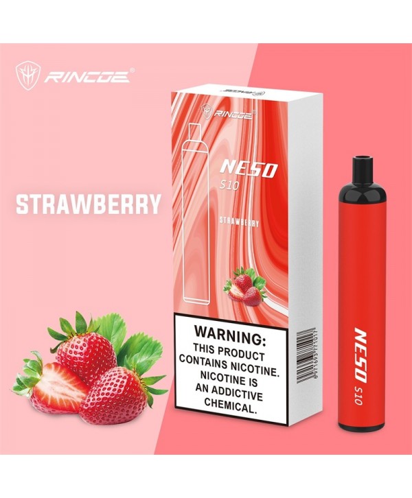 Rincoe Neso S10 Disposable Vape Pen Kit 600 Puffs 500mAh