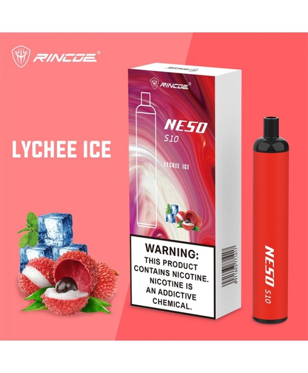 Rincoe Neso S10 Disposable Vape Pen Kit 600 Puffs 500mAh