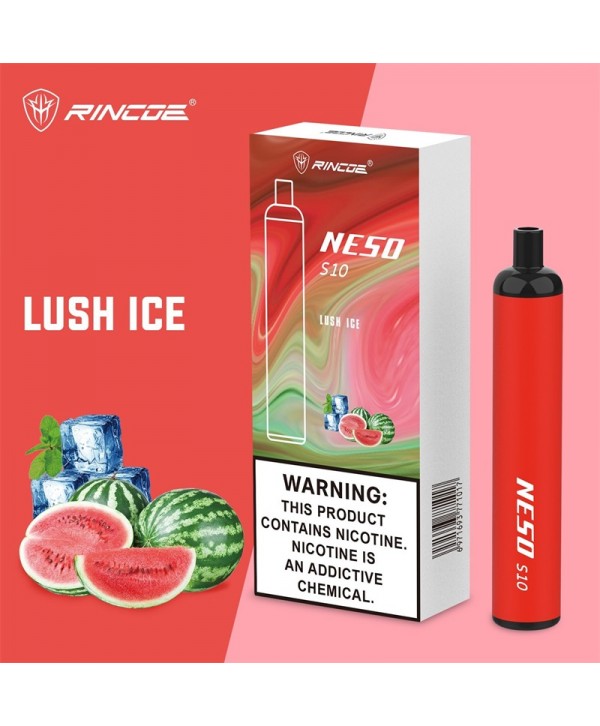 Rincoe Neso S10 Disposable Vape Pen Kit 600 Puffs 500mAh