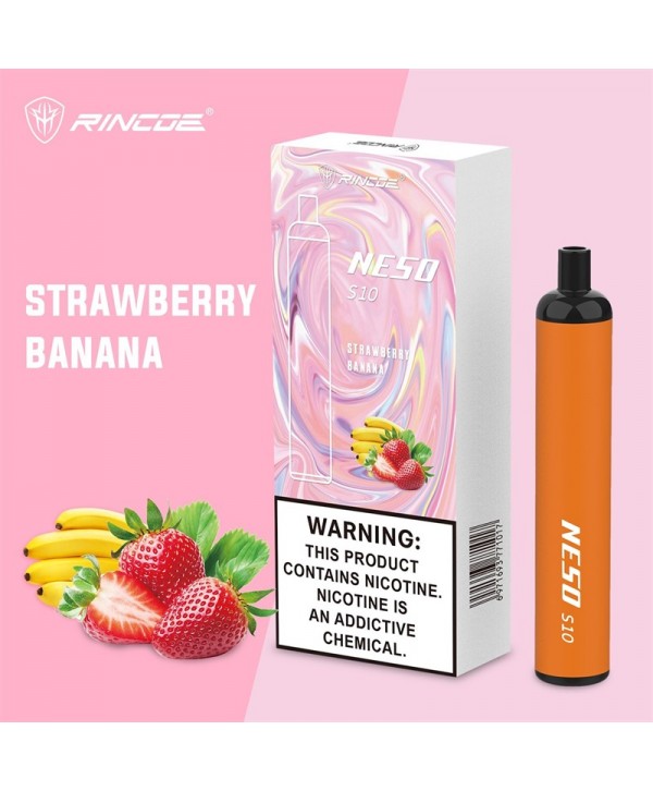 Rincoe Neso S10 Disposable Vape Pen Kit 600 Puffs 500mAh