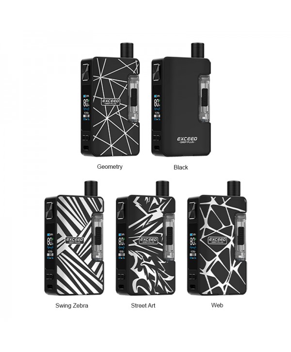 Joyetech Exceed Grip Plus Pod System Kit 80W External 18650 Battery